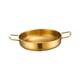 thumbnail image 1 of Olla Para Fideos Ramen Coreanos, Olla De Acero Inoxidable Para Cocinar En Casa, Cocina, Camping, 24 Cm, Dorada, 1 of 5