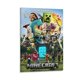 thumbnail image 1 of Una Película de Minecraft Cuadro decorativo colgante - Arte de pared - Póster enmarcado - Decoración de pared - Regalos para familia, amigos y aficionados 40*60 cm, 1 of 6