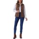 thumbnail image 2 of INSPIRE CHIC Chaleco de Utilidad sin Mangas de Mujer de Imitación de Gamuza con Botones, Chaqueta de Carga con Bolsillos y Cuello Abatible Café XL, 2 of 6