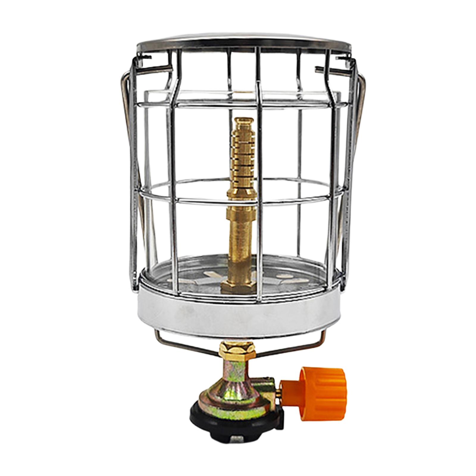 Magideal - Linterna De Gas Para Exteriores, Lámpara Portátil Para Tienda De Campaña, Lámpara De Combustible, Antorcha, Lámpara De Vidrio Colgante, Lámpara De Gas