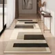 thumbnail image 1 of Alfombra Pasillera 3d Decorativa W.m G Moderna 1.8 M 60 Cm Lineas Griss, 1 of 3