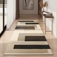 Casadeliacl - Alfombra Pasillera 3D Decorativa W.M G Moderna 1.8 M 60 Cm Lineas Griss