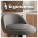 thumbnail image 5 of Pack 2 Silla Taburete de Bar Giratorio 360 con Regulación de Altura, 5 of 8