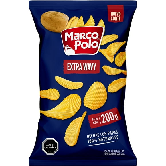 Papas Fritas Extra Wavy, 200 g