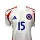 thumbnail image 2 of Camiseta Chile 2024 2025 Visita N15 Valdés Utilería Adidas, 2 of 3