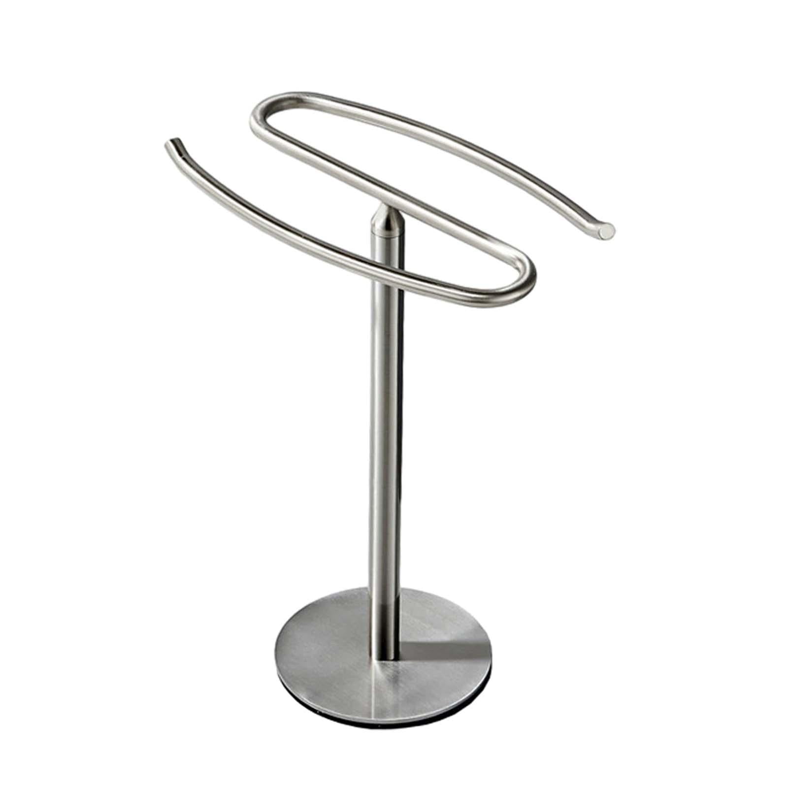 Bothyi - Toallero Para Barra, Soporte Para Collares De Acero Inoxidable Para Pulseras De Joyería, Plateado