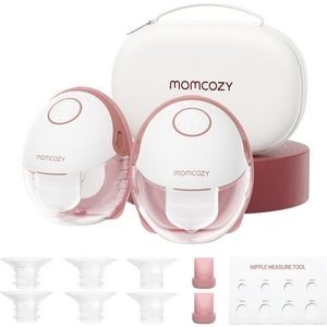 Momcozy Extractor De Leche Eléctrico Manos Libres Estilo Mobile Style | M6, Paquete De 2 Rojo