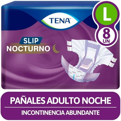 Pañal De Adulto Nocturno 8 Un Tena