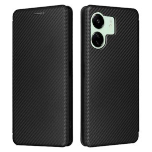 Funda Flip Para Foxdock Xiaomi Redmi 13C 4G/5G - Funda Magnética De Negocios, Funda Protectora Delgada