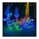 thumbnail image 2 of Reno Con Trineo Luces Led Navideño Decoracion Navidad Multicolor, 2 of 2
