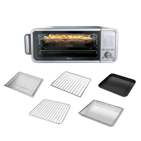 Genérico - Horno Tostador Y Freidora Ninja Flip 10 En 1 17 L 1800 W