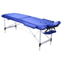 Glomed - Camilla Masajes Plegable Estándar Azul