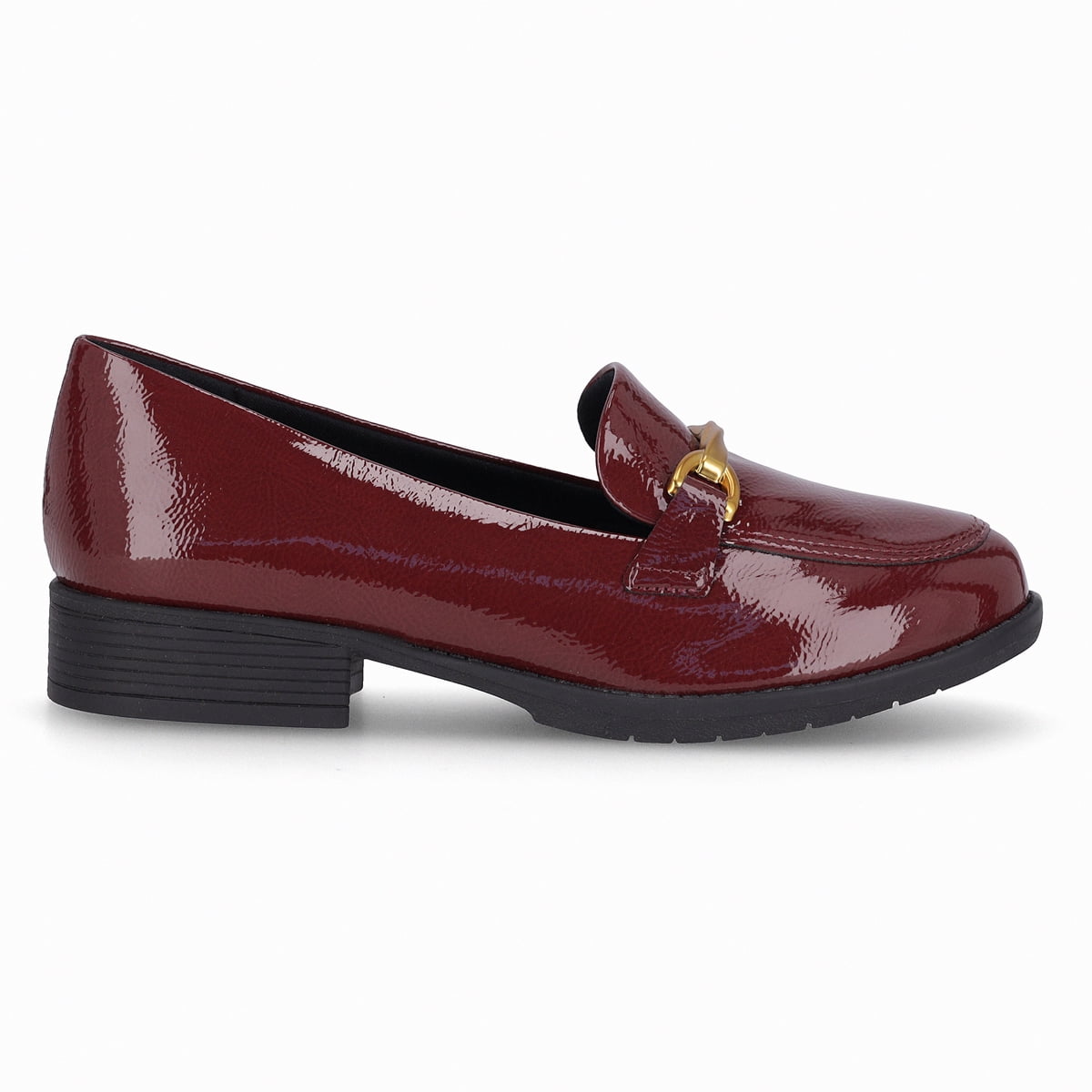 Mocasin Mujer Burdeo/charol Leci Piccadilly