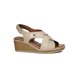 thumbnail image 1 of Sandalia Cuero Talia Beige, 1 of 5