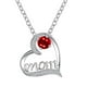 thumbnail image 3 of Collar De Mamá Para Mujer, Collar Con Colgante De Corazón De Son Charm, Joyería De Moda Estilo A, 3 of 3