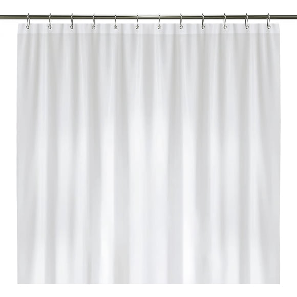 Cortina de ducha LiBa impermeable PEVA blanca 300 ml 180 x 180 cm