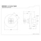 thumbnail image 3 of Control de volumen Kingston Brass Vintage KB3005AX de latón, 3 of 3