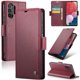 thumbnail image 1 of CaseMe tipo cartera Samsung Galaxy A13 4G/5G con cierre magnético, RFID, tarjetero, soporte, carga inalámbrica, 1 of 5
