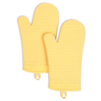 Juego De 2 Guantes De Cocina Kitchenaid De Silicona Suave Acanalada