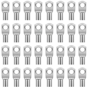 Soliot - Pack 100 Terminales Ojo Batería Cable 6Mm2 6,4Mm Sc6-6