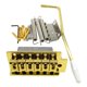 thumbnail image 5 of Puente De Guitarra De Carga Superior Para Reemplazo De Guitarra Eléctrica ST Dorado, 5 of 5