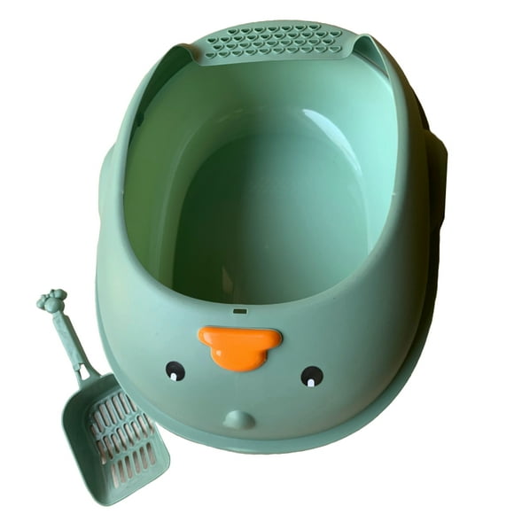 Arenero Bandeja Sanitaria para Gatos Sweet Chick Verde M
