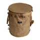 thumbnail image 5 of Bote De Basura Para Acampar, Cesta Plegable Para Ropa Sucia, Portátil Para Jardín, Picnic, Marrón, 5 of 5