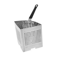 Bothyi - Cesta Coladora Para Pasta Con Bolsillo Profundo Perforado Para Porciones Más Pequeñas