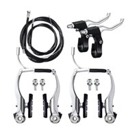 Ioensy - Kit De Frenos De Bicicleta, Juego De Frenos De Bicicleta Prácticos De Metal Para Ciclismo Al Aire Libre, Sin Herramientas De Instalación