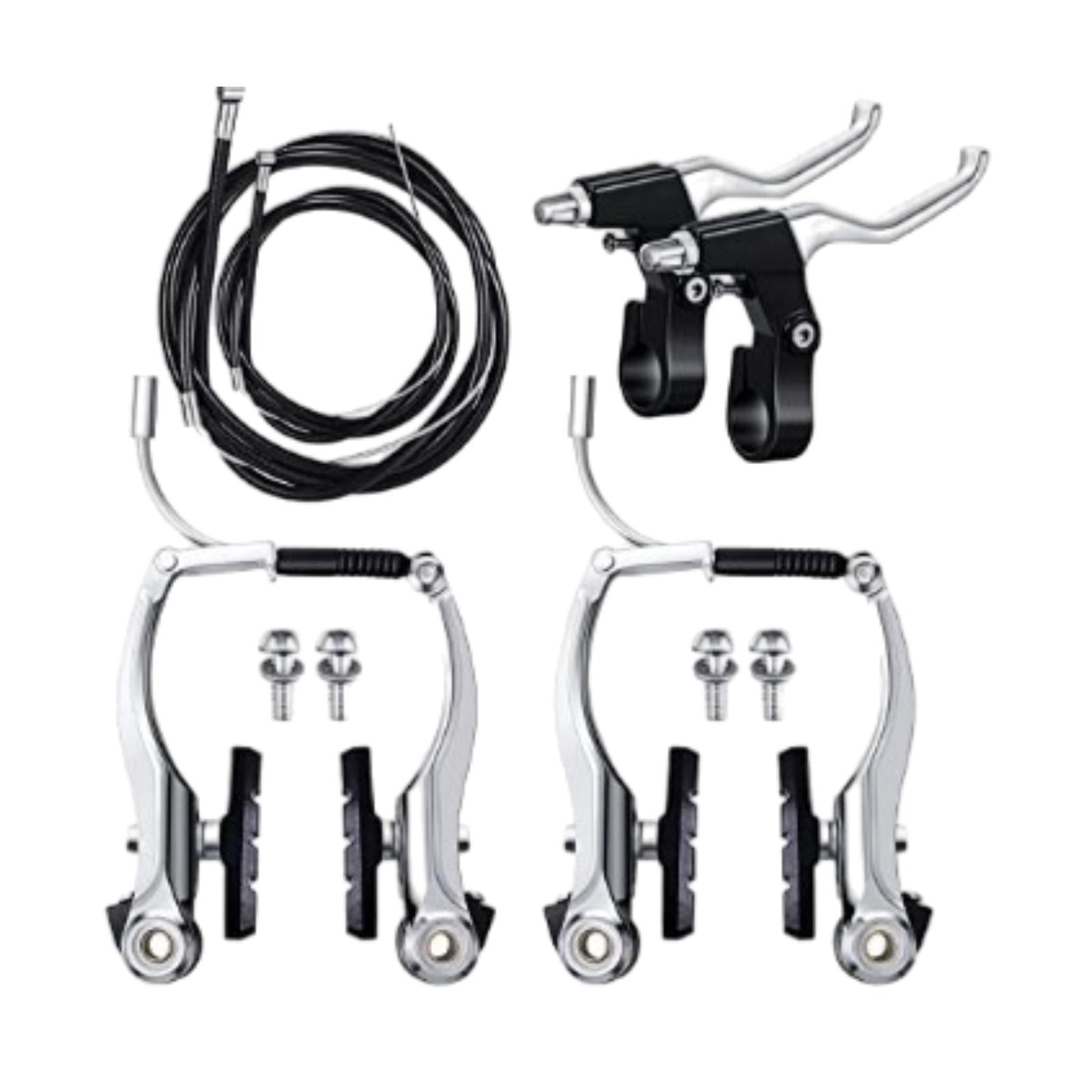 Ioensy - Kit De Frenos De Bicicleta, Juego De Frenos De Bicicleta Prácticos De Metal Para Ciclismo Al Aire Libre, Sin Herramientas De Instalación