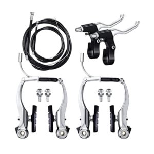 Ioensy - Kit De Frenos De Bicicleta, Juego De Frenos De Bicicleta Prácticos De Metal Para Ciclismo Al Aire Libre, Sin Herramientas De Instalación