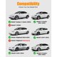 thumbnail image 2 of Protector de respaldo de asiento EVANDCAR para Tesla Model Y/3/S/X, juego de 2, 2 of 8