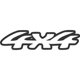 thumbnail image 3 of Sticker 4x4 Off Road Camioneta AWD (Par Ambos Lados), 3 of 3