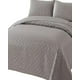 thumbnail image 3 of Cubrecama Colchas Quilt De Verano Plaza Y Media Gris, 3 of 3