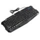 thumbnail image 4 of Teclado Para Juegos Retroiluminado De 3 Colores Con Patrón De Grietas De Fuego Negro Con Grietas De Fuego, 4 of 5