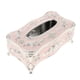 thumbnail image 4 of Caja de pa?uelos de acrílico cubierta de servilleta de rosa de lujo -235x125x90mm F, 4 of 5