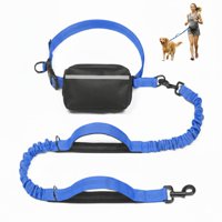 Genérica - Correa Manos Libres Perros Larga Resistente Cinturon Mascota Paseo Canino Anti Tirones Antienredos