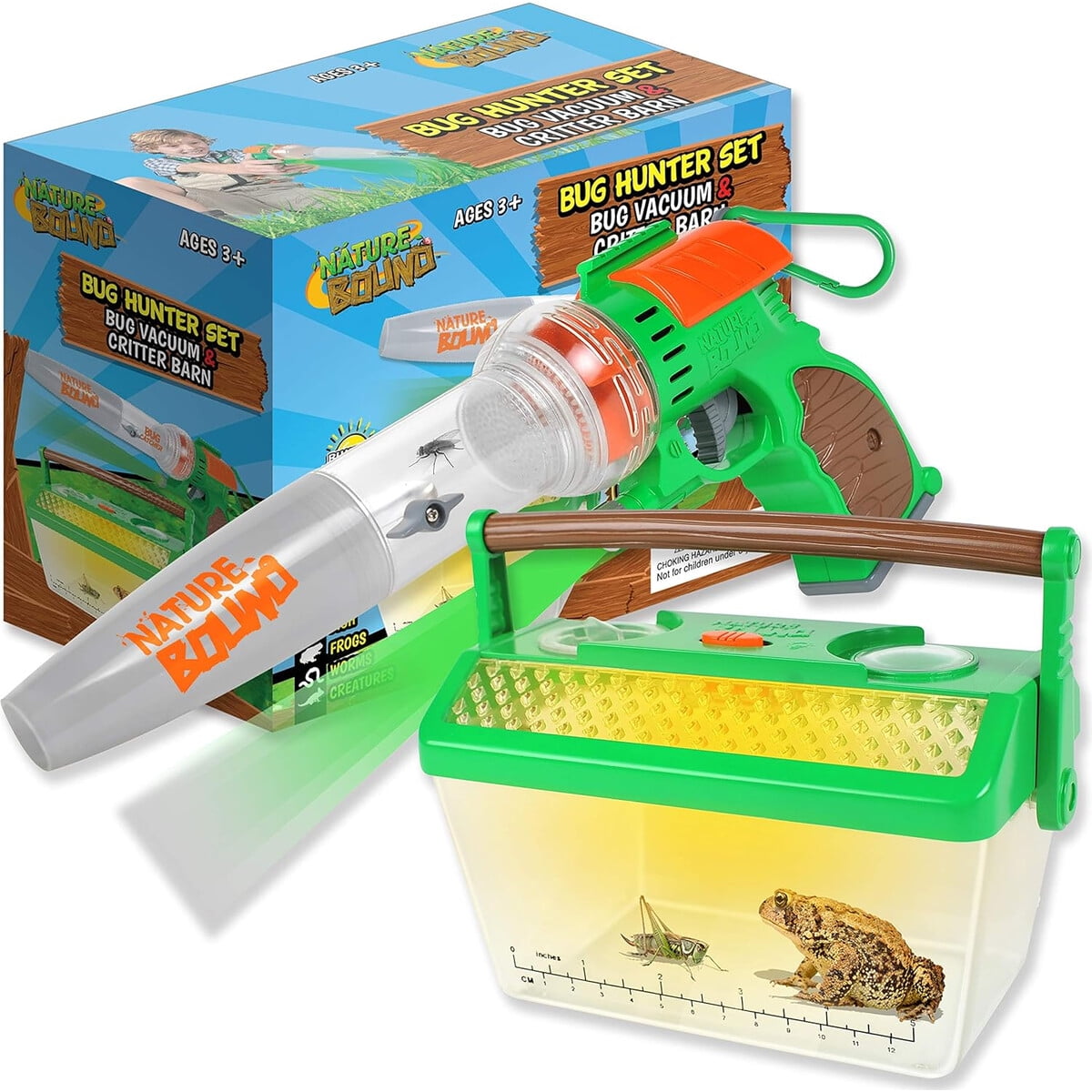 Aspiradora De Insectos Nature Bound Nb567 Luz Led Y Lupa Stem