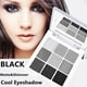 thumbnail image 3 of Paleta De Sombras Negro Gris Plateado Y Ahumado 9 Colores, 3 of 3