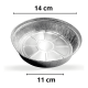 thumbnail image 3 of 100 envase aluminio redondo desechable 14cm con tapa carton, 3 of 3