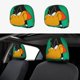 thumbnail image 1 of Pato Lucas Funda Protectora Universal para Reposacabezas de Coche, Funda Elástica para Reposacabezas de Asiento de Auto, Funda de Tela Antipolvo, Accesorios de Interior 2 Piezas, 1 of 6
