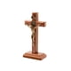 thumbnail image 2 of Mesa de pared Cross Intercession, 13 cm, madera maciza, oro envejecido, 2 of 6