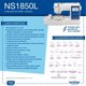 thumbnail image 2 of Máquina de Coser y Bordadora NS1850DCL Blanco, 2 of 7