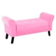 thumbnail image 2 of Banqueta Baul Lua 2c Felpa 20 Rosado, 2 of 6