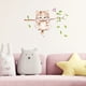 thumbnail image 2 of Cartoon Kitten Branch Wall Sticker, Paper Wall Sticker, Removable Paper Window, Kids Nursery Living Room Wall Sticker, 25x70cm, 2 of 4