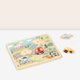 thumbnail image 3 of Puzzle de Encaje Transportes con Sonido Tooky Toy, 3 of 6