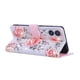 thumbnail image 3 of FOXDOCK Funda Tipo Cartera Floral para Samsung Galaxy S25 Edge ,Funda con Tapa de Cuero PU, Protección Antigolpes con Ranuras para Tarjetas y Soporte, 3 of 5