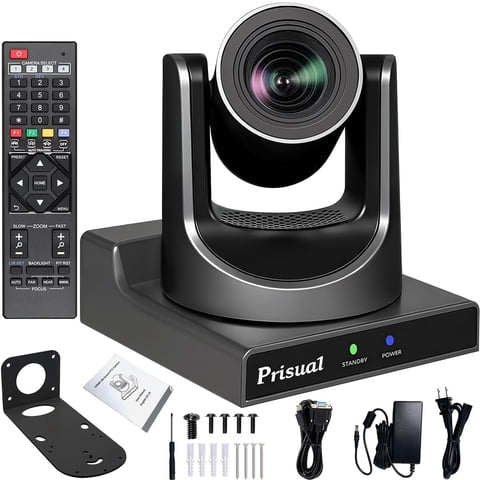 Cámara Ptz Prisual Con Zoom Óptico 20X 1080P Hdmi/Sdi/Usb/Ip