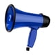 thumbnail image 2 of Megáfono Bullhorn De Mano Para Grabación De Voz, 25W, Para Exteriores, Color Azul, 2 of 3