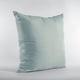 thumbnail image 3 of Cojín Plutus Brands Plutus Aqua Solid Shiny Velvet Blue, 3 of 5